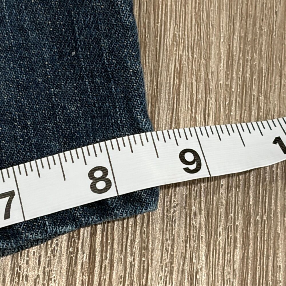 Polo Ralph Lauren Classic 867 Mens Straight Denim Blue Jeans 36x34 Designer - Picture 7 of 7